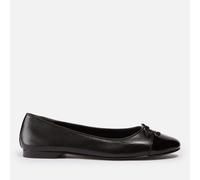 Tory Burch Women's Cap-Toe Leather Ballet Flats - UK 3.5