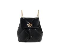 Tory Burch Women's Kira Diamond Quilt Mini Backpack, Black, One Size