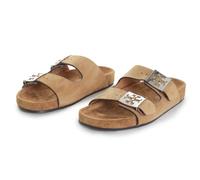 Tory Burch Women's Mellow Slides, Wild Tobacco/Light Teak, 7 UK