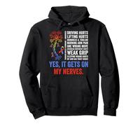 TOS Thoracic Outlet Syndrome Warrior Pullover Hoodie