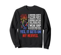 TOS Thoracic Outlet Syndrome Warrior Sweatshirt