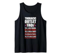 TOS Thoracic Outlet Syndrome Warrior Tank Top