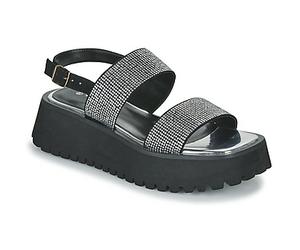 Tosca Blu Wedge sandals ORTENSIA in Black 7.5