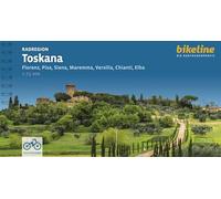 Toscana Radregion Florenz, Pisa, Siena, Maremma, Versilia, C: Florenz, Pisa, Siena, Maremma, Versilia, Chianti, Elba- 1:75.000, 1.712 km, GPS-Tracks Download, LiveUpdate (Radtourenbücher)