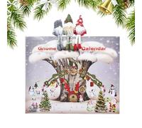 Toseky 2024 Christmas Gnome, 24 Day Christmas Gnome with Collectible Gnome Dolls, CountDown to 2024 Christmas Gnome, Christmas Vacations