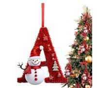 Toseky 26 Letter Christmas Tree Hanging Pendant, A to Z Letter Christmas Tree Pendant Christmas Alphabet Letter Pendant, Christmas letter pendants, Christmas Tree Hanging Ornament