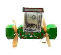 Toseky Christmas Surprise Money Pull Pouch, Christmas Money Gi-ft Boxes, Christmas Money Holder for Cash Gi-ft, DI Y Christmas Kit, Candy Pull Out Money Pouch, Cash Pull Box for Family and Friends