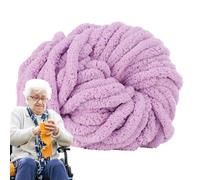 Toseky Chunky Chenille Yarn for Crocheting, Soft Yarn for Crocheting Blankets, Bulky Chunky Yarn for Hand Knitting Blanket, Chunky Yarn, Soft Plush Yarn, Arts Crafts Sewing Supplies for Scarves Shawls