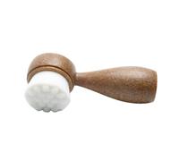 Toseky Double Sided Facial Brush | Manual Face Wash Brush | Soft Bristle Dry Skins Face Brush Stand Vertical Facial Brush Scrubber for Sensitive