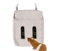 Toseky Guinea Hay Feeder | Foldable Hay Storage For Small Pets,S/M/L Adjustable Hanging Hay Feeder Bag With Hooks For Guinea Pigs Bunnies Chinchillas