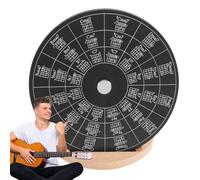 Toseky Music Theory Learning Tools - Guitar Theory Circles,Music Transpose Accessories Instrument Melody Wheel for Musical Student, Songwriters