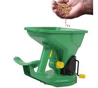 Toseky Portable Seed Spreader grass seed spreader 1.5L Capacity Broadcaster Spreader, Handheld Seeder,Power Spreader Portable Spreader For Garden 5 Gear Adjustable For Garden Lawn Small Farms