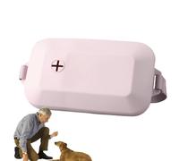 Toseky Silicone Dog Treat Bag - Portable Pet Treat Bag - Pet Portable Dog Training Waist Bag, Treat Snack Bait Dogs Soft Outdoor Feed Storage Pouch, Food Silica Bags