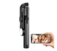 Toseky Tripod for Cell Phone - Selfie Stick Tripod for Phone,Stable Phone Tripod with 360-Degree Screen Rotation for Taking Selfies