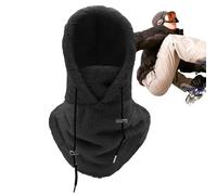 Toseky Unisex Winter Thermal Fleece Balaclava, Face Maskss Snood Hood Hat Neck Warmer, Sherpa Hood, Arctic Velvet Balaclava, Windproof Ski Maskss for Outdoor Sports Running Skiing Cycling Hiking