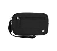 Toseky Wristlet Wallets for Women with 3 Zipper Purse, Women's Wristlets for Travel, Women Wristlet Bag Purse Nylon Quilted Wallet, Small Wristlet Pouch Hand Bag Clutch Purse for Cellphone Card Cash