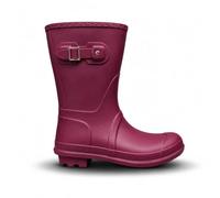 TOSH Womens Wellingtons Short Half Leg Boots Festival Wellies Dog Walking Ladies Buckle Adjustable Camping (Grape, UK Footwear Size System, Adult, Women, Numeric, Medium, 4)