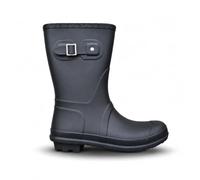 TOSH Womens Wellingtons Short Half Leg Boots Festival Wellies Dog Walking Ladies Buckle Adjustable Camping