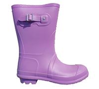 TOSH Womens Wellingtons Short Half Leg Boots Festival Wellies Dog Walking Ladies Buckle Adjustable Camping
