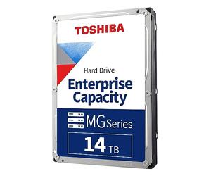 Toshiba 14TB Enterprise Internal Hard Drive - MG Series 3.5" SATA HDD for Server, Storage, 24/7 Operation, Hyperscale, Cloud (MG07ACA14TE)