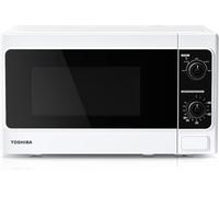 TOSHIBA 20 Liter 800W Manual Control Solo Small Microwave, Compact with 5 Power