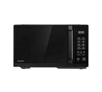 Toshiba 23L Black Mirror Digital Grill Microwave, 900W Countertop Microwave with 1000W Grill, Combination Cooking with 11 Power Levels, Auto Menus, Chef Defrost, Timer, Mirrored Front, MW3-EG23PFI(MB)