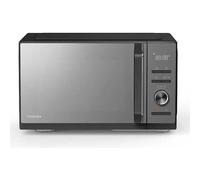 Toshiba 23L Combination Digital Air Fryer Microwave 900W, Convection, 1000W Grill, Smart App Control, 5 Power Levels, 10 Cooking Presets, Mirror Black - MW3-SAC23SF(MB)