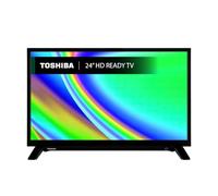 Toshiba 24”WV2463DB HD Ready Smart VIDAA TV, HDR, Freeview Play, Disney+, Prime Video, Netflix, Dolby Audio, Works with Alexa, Works with Google Assistant, VIDAA Voice
