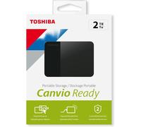 Toshiba 2TB Canvio Ready - 2.5 inch Portable External Hard Drive with SuperSpeed USB 3.2 Gen 1, Compatible with Microsoft Windows 7, 8 and 10, Black (HDTP320EK3AA)