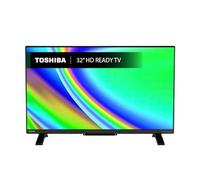 Toshiba 32”WV2463DB HD Ready Smart VIDAA TV, HDR, Freeview Play, Disney+, Prime Video, Netflix, Dolby Audio, Works with Alexa, Works with Google Assistant, VIDAA Voice