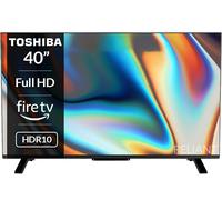Toshiba 40LF2F53DB (2024) LED HDR Full HD 1080p Smart Fire TV, 40 inch with Freeview Play, Black