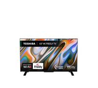Toshiba 43Uv2F53Dbu 43-Inch 4K Ultra Hd Smart Tv - Tru Resolution, Tru Micro Dimming, Hdr10, Dolby Audio Black