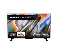 Toshiba 43UV2F53DBU (2024) LED HDR 4K Ultra HD Smart TV, 43 inch with Freely, Black
