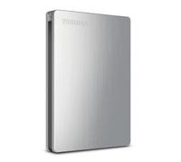 Toshiba 500GB Canvio Slim II Mac - external hard drives (Wired, Silver, USB 3.0 (3.1 Gen 1) Type-A, USB, Aluminium, HFS+)