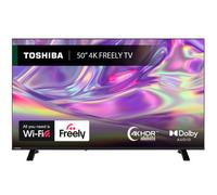 Toshiba 50”UV1563DB 4K Smart VIDAA TV, Ultra HD,Dolby Vision, HDR10, Freely, Disney+, Prime Video, Netflix, Dolby Audio Processing, Works with Alexa, Works with Google Assistant, VIDAA Voice 2025