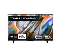 Toshiba UV2F53DBU 55" 4K Ultra HD Smart Freely TV [2024] - 55UV2F53DBU, Black