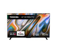 Toshiba 65UV2F53DBU 4K Smart VIDAA TV, Ultra HD, HDR10, Freely, Disney+, Prime Video, Netflix, Dolby Atmos, Dolby Vision, Sound by Onkyo, Works with