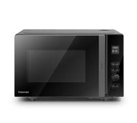 Toshiba 800w 20L Microwave Oven with 12 Cooking Presets, Upgraded Easy-Clean Enamel Cavity, Weight/Time Defrost, and Turntable with Position Memory