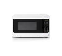 Toshiba 800w 20L Microwave Oven with 6 Preset Recipes, 11 Power Levels, Procedural Memory, Auto Defrost, and Digital Display - White - MM-EM20P(WH)