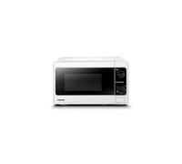 Toshiba 800w 20L Microwave Oven with Function Defrost and 5 Power Levels, Stylish Design â White - MM-MM20P(WH)