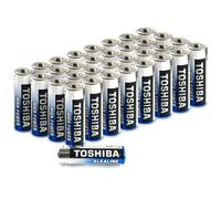 Toshiba AA Alkaline Batteries 40 Pack | High Power | Extra Long Operating Time | LR06 Superior Japanese Quality | Super Value Bulk Pack