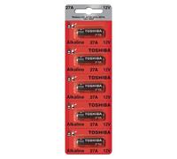 Toshiba Alkaline 27A GP27A MN27 A27BP 12 Volt Battery (5 Batteries)
