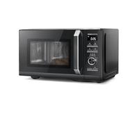 Toshiba Black Microwave 25Liter 900W Digital Microwave Oven With Origin Inverter, Chef Defrost, 10 Power Levels, 7 Auto Menus, Clock &Timer, Easy Clean, Perfect for 10'' Pizza, MW3-AM25PFI(BK)