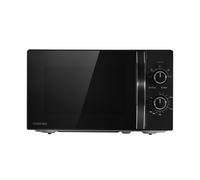 TOSHIBA Black Mirror Front Microwave 20 Liter 700W Manual Control