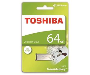 Toshiba by Kioxia 64 GB TransMemory U401 USB2 Metal