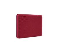 TOSHIBA Canvio Advance 2TB Portable External Hard Drive USB 3.0, Red - HDTCA20XR3AA
