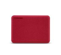 Toshiba 1 TB Hard Drive Portable External Canvio Advance USB 3.2 Gen 1 Red