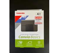 Toshiba Canvio Basics 4TB, 2.5 inch External HDD - HDTB540EK3CA - Brand New Seal