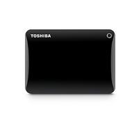 Toshiba Canvio Connect II 3TB Portable Hard Drive, Black (HDTC830XK3C1)