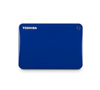 Toshiba Canvio Connect II 3TB Portable Hard Drive, Blue (HDTC830XL3C1)